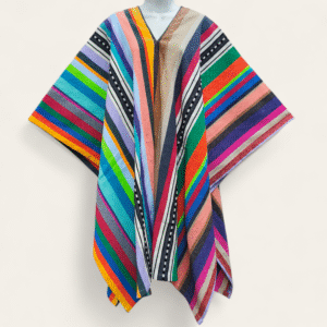 Jorongos Artesanal Multicolor - Doble Vista