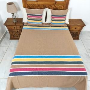 Juego de Colcha Café Camello