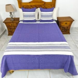 Juego de Colcha Morado Natural