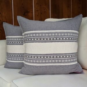 Fundas Cojín Gris Acero