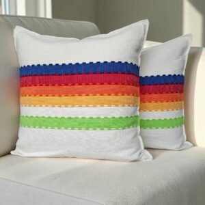 Fundas para Cojín Natural Multicolor